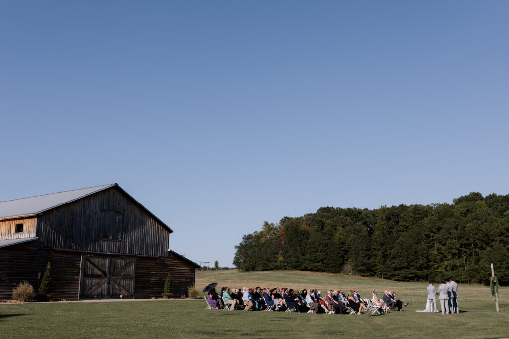 Belleview Meadows wedding ceremony