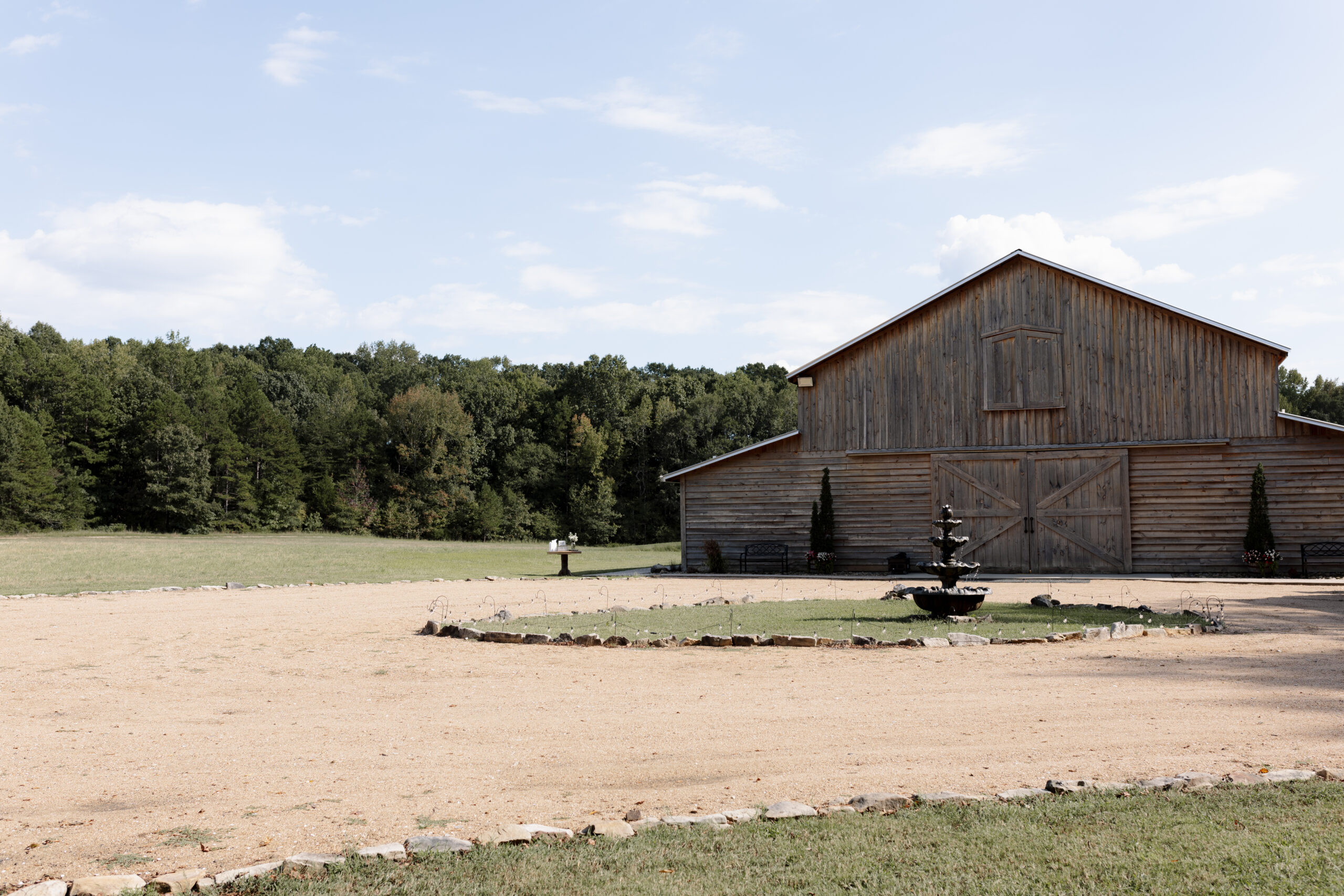 Front view of Belleview Meadows venue